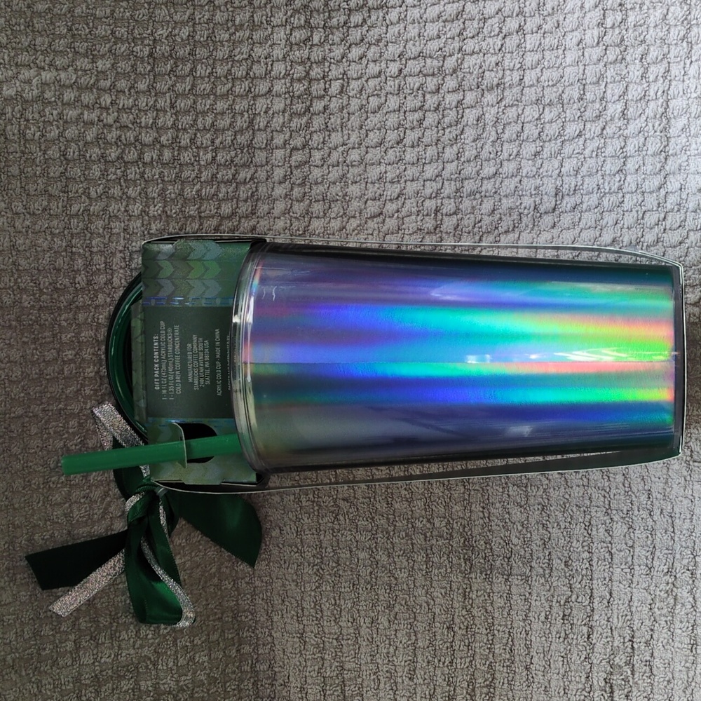 Starbucks Iridescent Cold Brew Coffee Tumbler - Picture 2 of 2